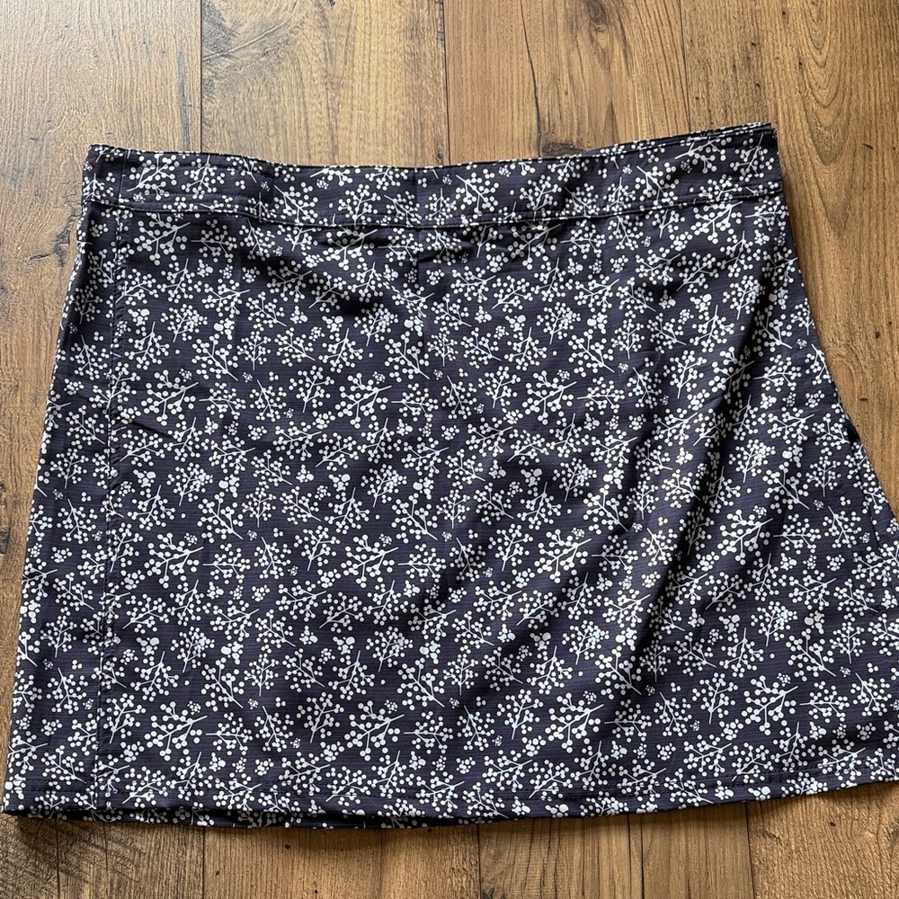 RipSkirt Hawaii XXL Winter Berry Navy White Wrap Skirt Quick Dry Travel like new